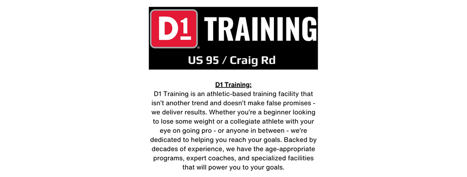 Featured Sponsor: D1 Training