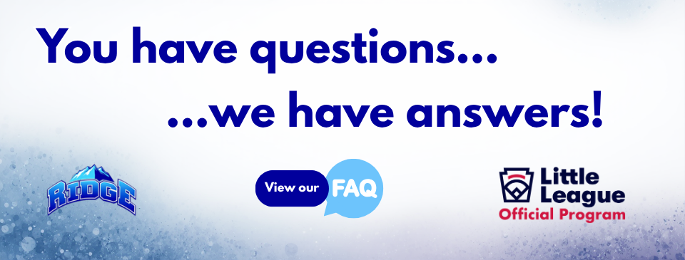 View our Fall Season FAQs!